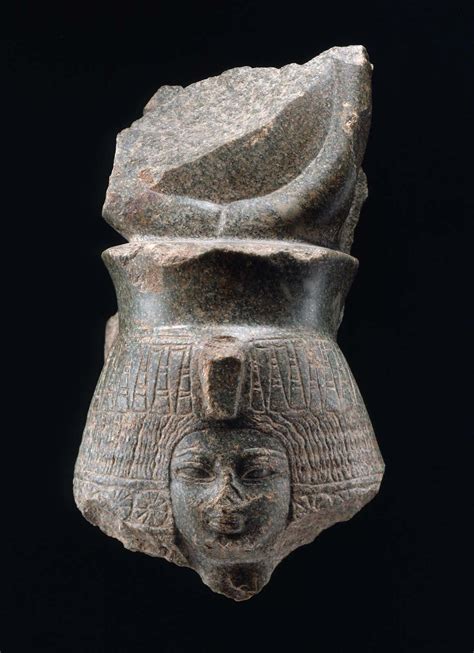 head of queen tiye egyptian new kingdom dynasty 18 reign of amenhotep iii 1390 1352 b c