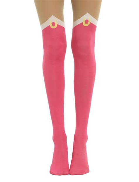 Sailor Moon Cosplay Faux Thigh High Tights Hot Topic