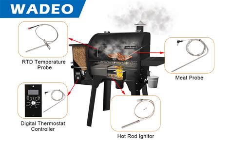 Wadeo Replacement Parts For Pit Boss Pellet Grills Digital