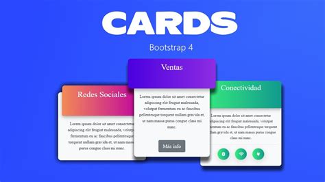 bootstrap cards youtube