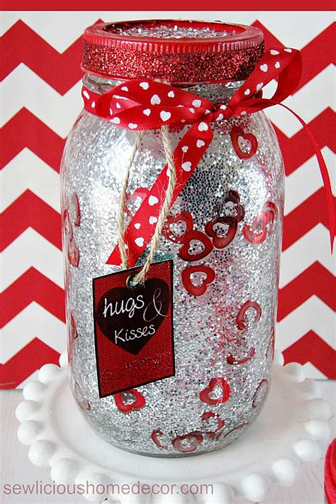 Cute Valentines Day Mason Jars Ideas Valentine S Day Mason Jar Crafts