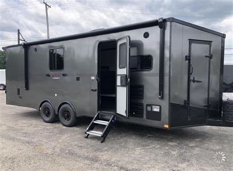 Toy Hauler W Living Quarters Stealth Nomad 12k Enclosed Car Trailer