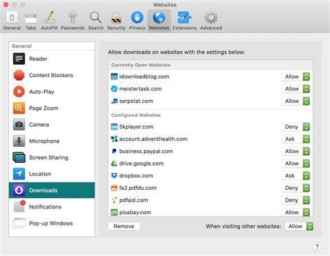 How To Always Allow Downloads In Safari On Mac
