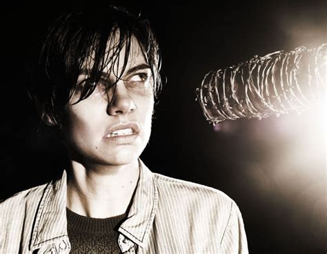 The Walking Deads Lauren Cohan Says Negan Cliffhanger Was Toughest