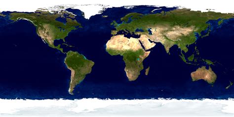 Nasa Visible Earth The Blue Marble Land Surface Ocean Color And Sea Ice