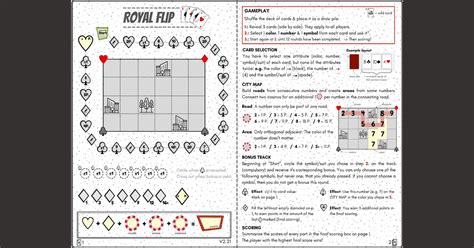 Print And Play Royal Flip Juegos Roll And Write Boardgamegeek