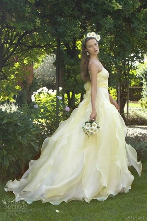 Yellow Anything But Mellow Glowing Gowns That Will Wow Wedding By