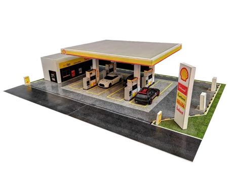 1 64 Diorama Buildings And Figures My Custom Hot Wheels Shop