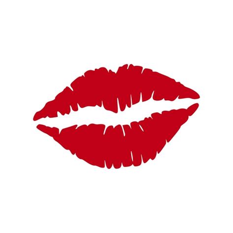 Red Lips Vinyl Decal Sticker Pucker Up Kiss Lipstick Swak Etsy