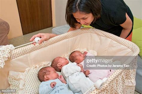 Triplet Cribs Photos And Premium High Res Pictures Getty Images