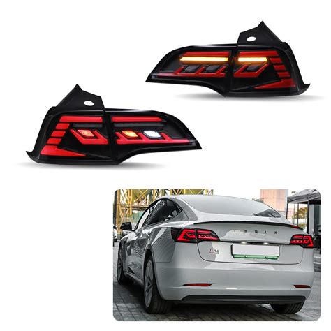 Buy Inginuity Time Led Tail Lights For Tesla Model 3 Model Y 2017 2018