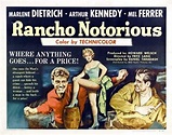 Rancho Notorious **** (1952, Marlene Dietrich, Arthur Kennedy, Mel ...