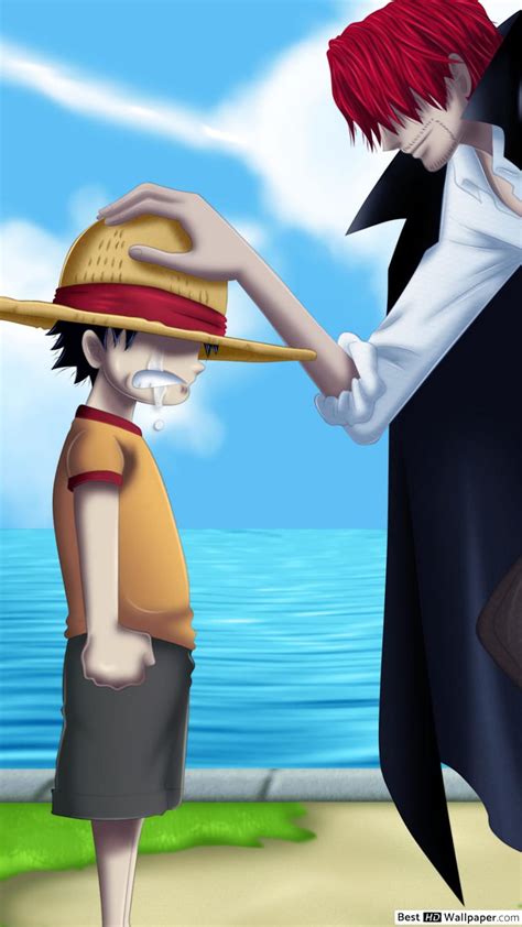 One Piece Luffy And Shanks Wallpaper