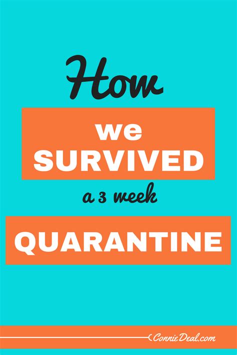 How We Survived A 3 Week Quarantine Lessons And Learning For Littles