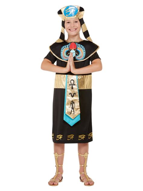 Kids Egyptian Prince Costume Black