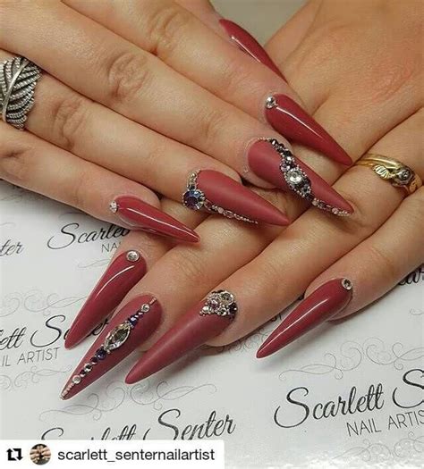 🌺 Follow For More Popping Pins Pinterest Princessk 🌺 Stiletto Nail