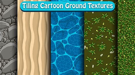 Tiling Cartoon Ground Textures