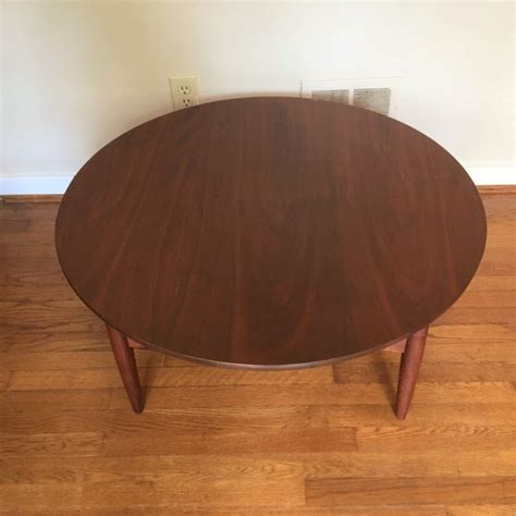 This gorgeous coffee table book far exceeded my expectations, both in quality and content. Mid Century Modern Circular Walnut Coffee Table - EPOCH