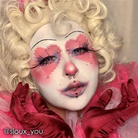clown pink mehron makeup