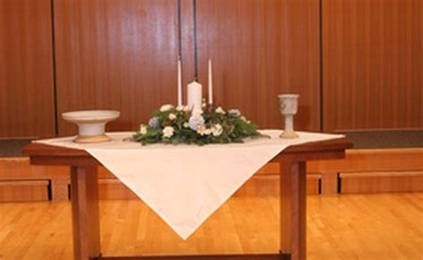 What Items Are On The Communion Table Our Everyday Life