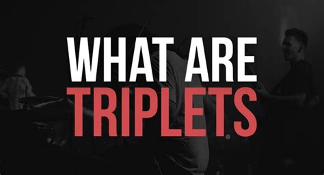 What Is A Triplet In Music How To Play And Count Triplets