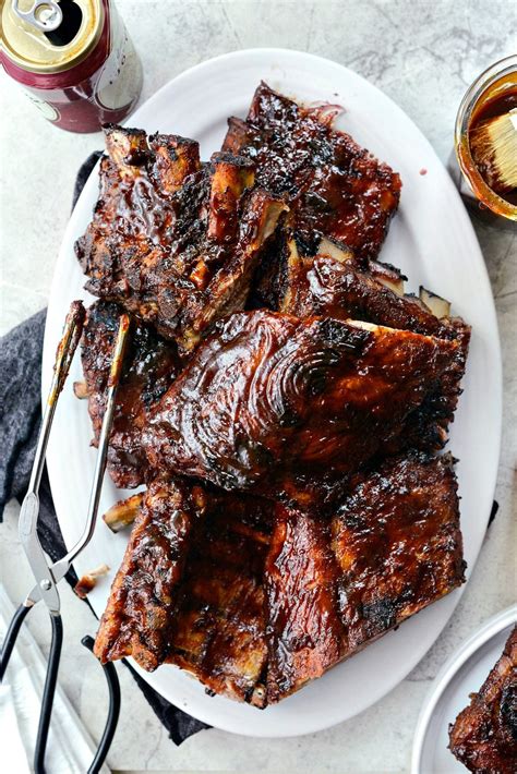 If you look at both in the meat section, it is pretty obvious to tell the baby back ribs cook faster than spare ribs, so they make the perfect choice for beginner bbq. Easy BBQ Baby Back Ribs - Simply Scratch