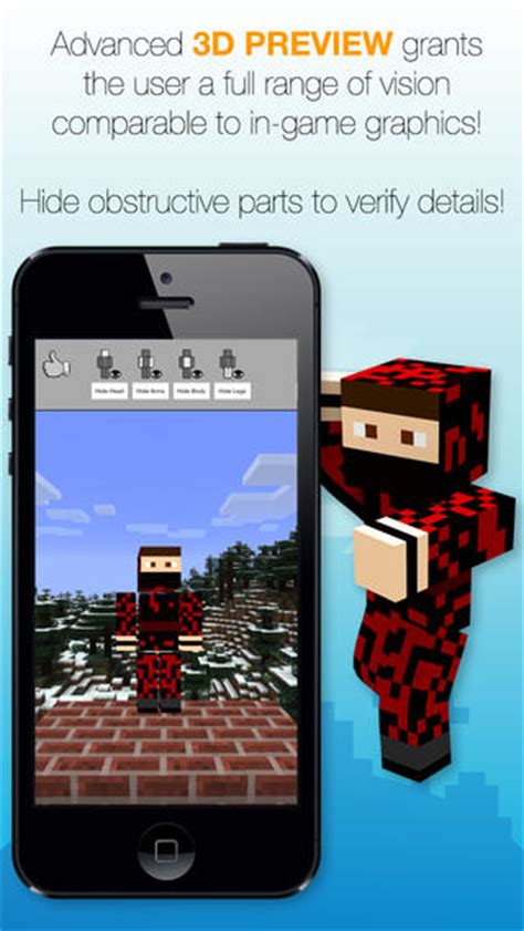 Skins Creator Pro Editor For Minecraft Game Textures Skin App Review