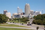 Google Map of the City of Raleigh, Capital of North Carolina, USA ...