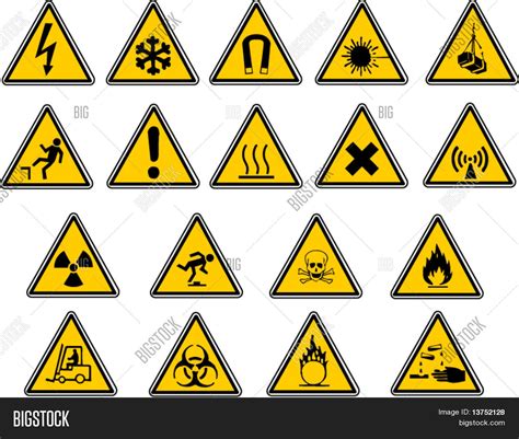 Safety Signs Your Vector And Photo Free Trial Bigstock