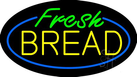oval green fresh bread animated neon sign fresh baked bread neon signs every thing neon