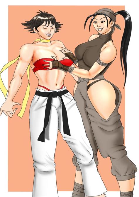 Ibuki Gropes Makoto Street Fighter Lesbians Sorted By Position