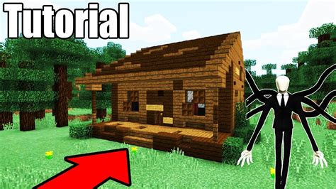 Minecraft How To Make Slendermans Hidden Cabin Slenderman In