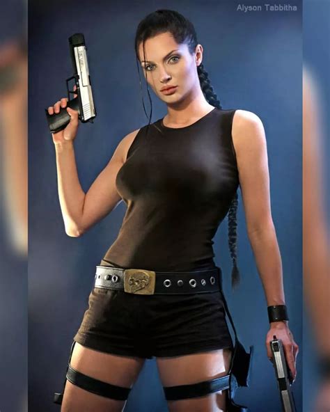 Lara Croft By Alyson Tabbitha Nudes By Supercosplaylover