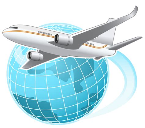 Globe clipart airplane, Globe airplane Transparent FREE ...