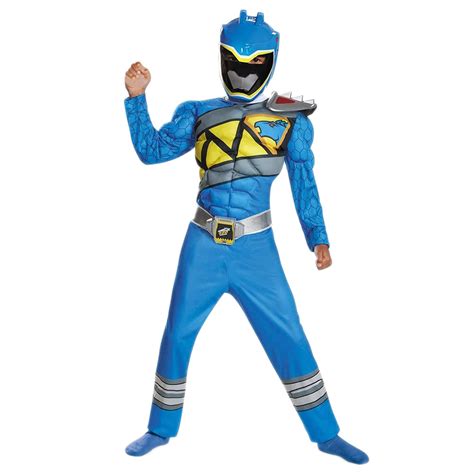 Green Beigexl 14 16 Blue Power Ranger Costume Kids Size Beast Morphers