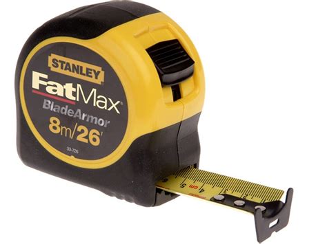 Stanley 0 33 726 Fatmax® Tape Measure 8m26ft Sta033726 From Lawson His