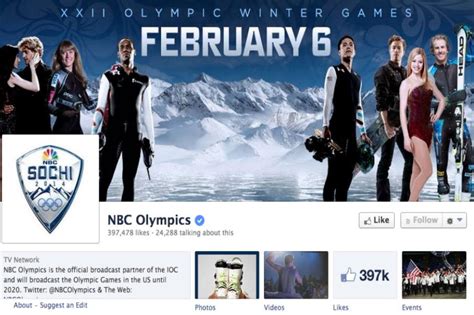 Nbc Will Stream 2014 Sochi Olympics Coverage On Facebook Digital Trends