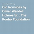 Old Ironsides by Oliver Wendell Holmes Sr. : The Poetry Foundation ...