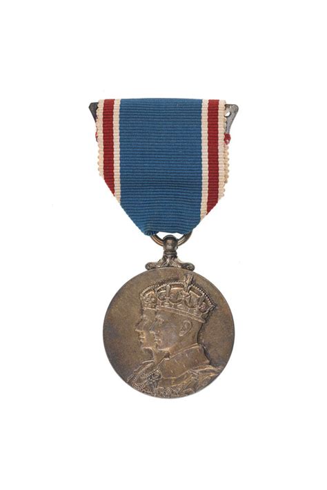 King George Vi Coronation Medal 1937 Colonel C B Stokes 3rd Skinners