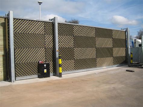 Acoustic Fencing Around Supermarket Jacksons Security Fencing