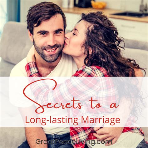secrets to a long lasting marriage