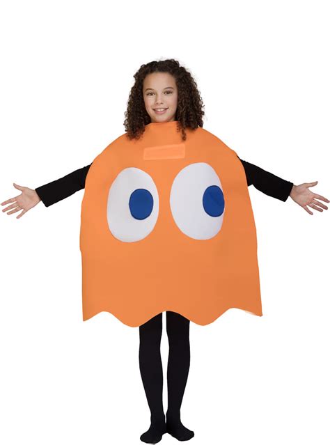 Clyde The Ghost Pac Man Costume For Kids The Coolest Funidelia
