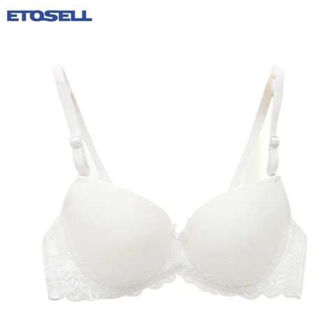 Etosell Sexy Lace Women Push Up Bra Three Quarters Cup Underwire Cotton