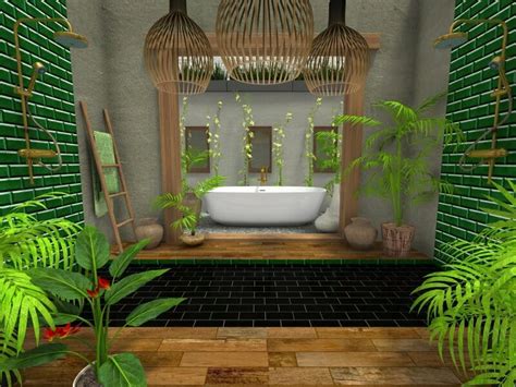 How To Create A Relaxing Tropical Bathroom Style Roomsketcher