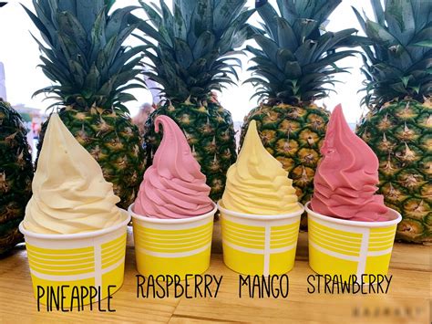 The Chillin Pineapple Dole Soft Serve Wildwood New Jersey