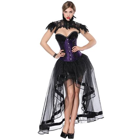 Black Armor Vintage Korsett For Women Sexy Corset Bustier Dress Burlesque Costume Steampunk