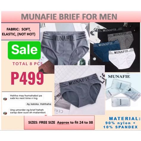 Munafie Brief For Men Shopee Philippines
