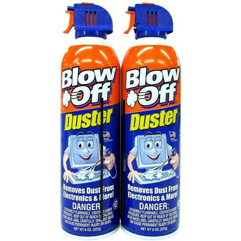 Blow Off Compressed Air Duster Can Professional Cleaner Non Toxic