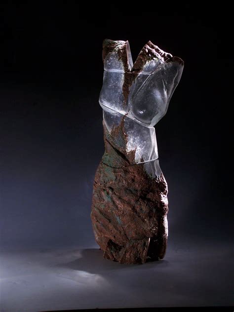 Glass Torso By Caleb Nichols Art Glass Sculpture Artful Home Glass Art Glass Sculpture