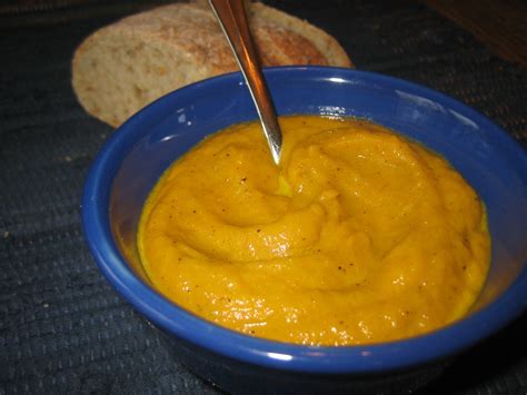 Pureed Pzazz Carrot Soup With Garam Masala